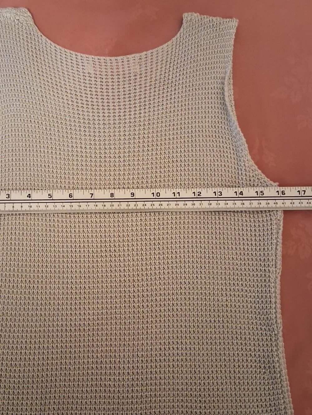 High Quality Summer Knitwear Tank Top Stretchy Silver Camisole 14 - Picture 9 of 10